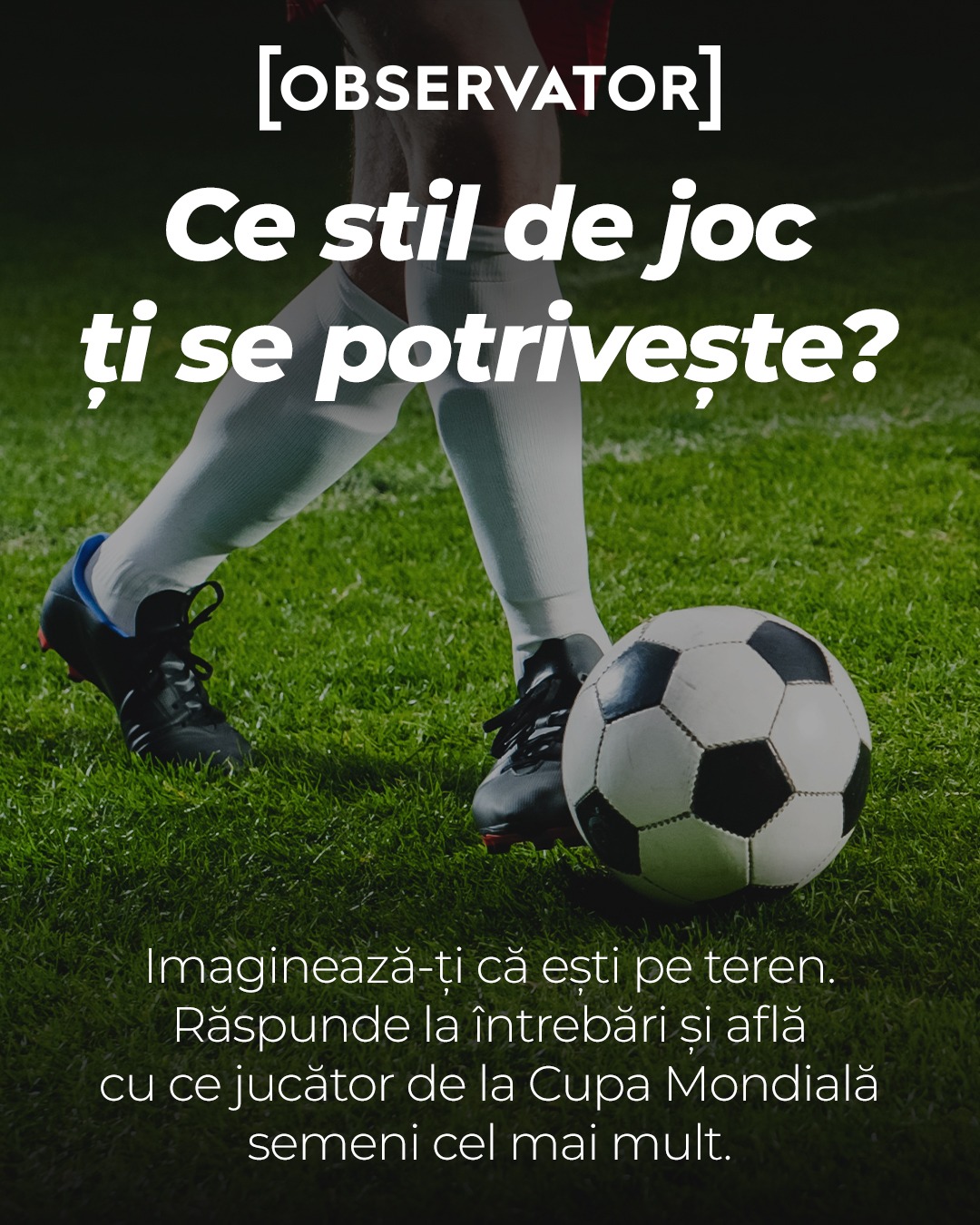 QUIZ: Descoperă-ți stilul de joc la World Cup 2026
